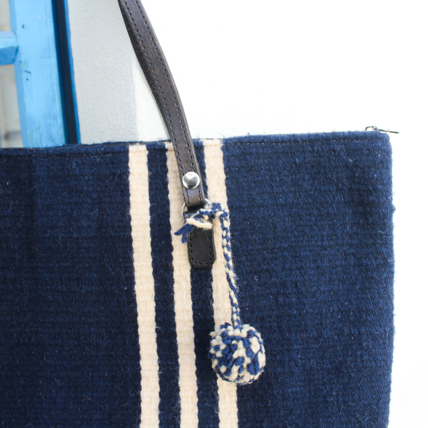Bolso Ines Azul Marino Beige