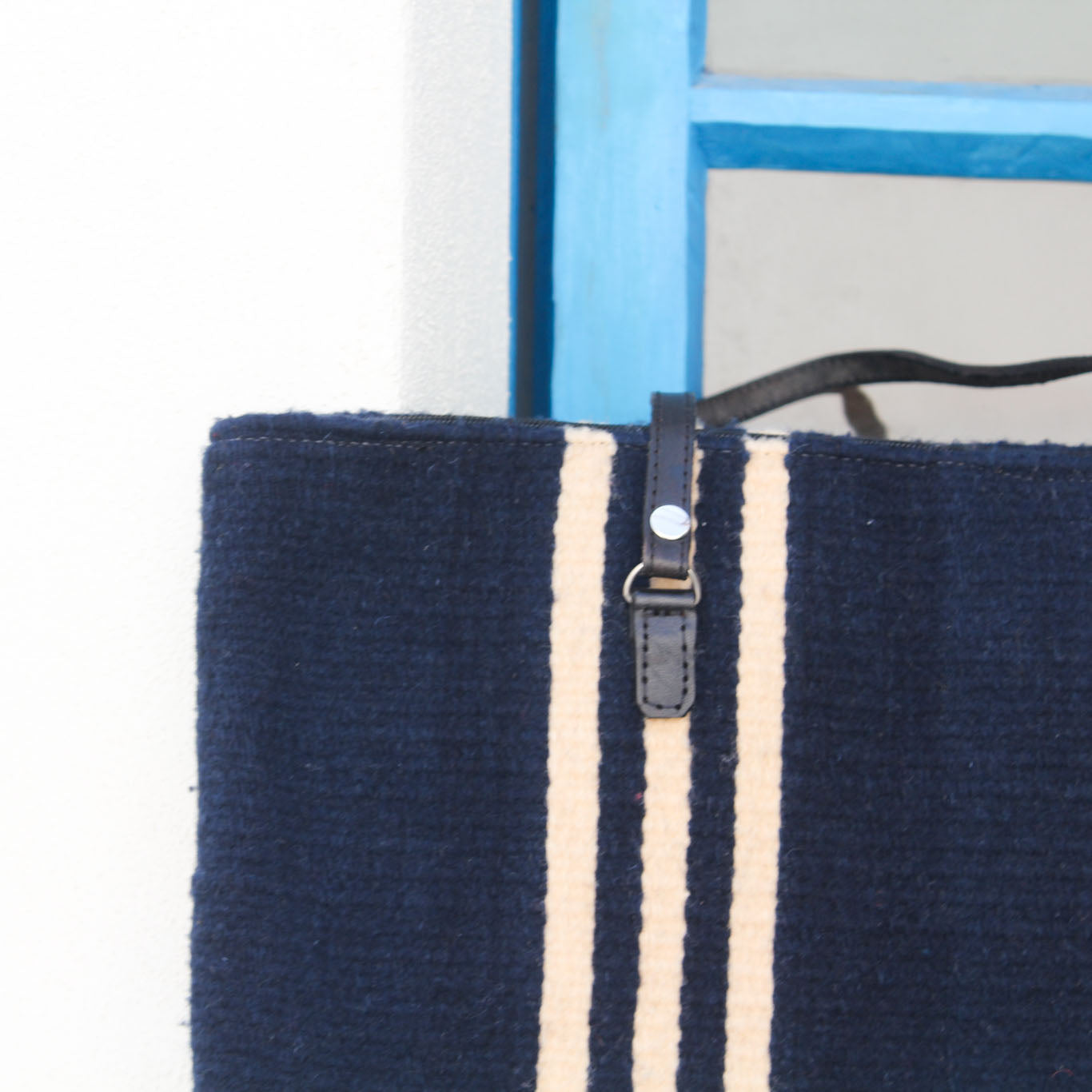 Bolso Ines Azul Marino Beige